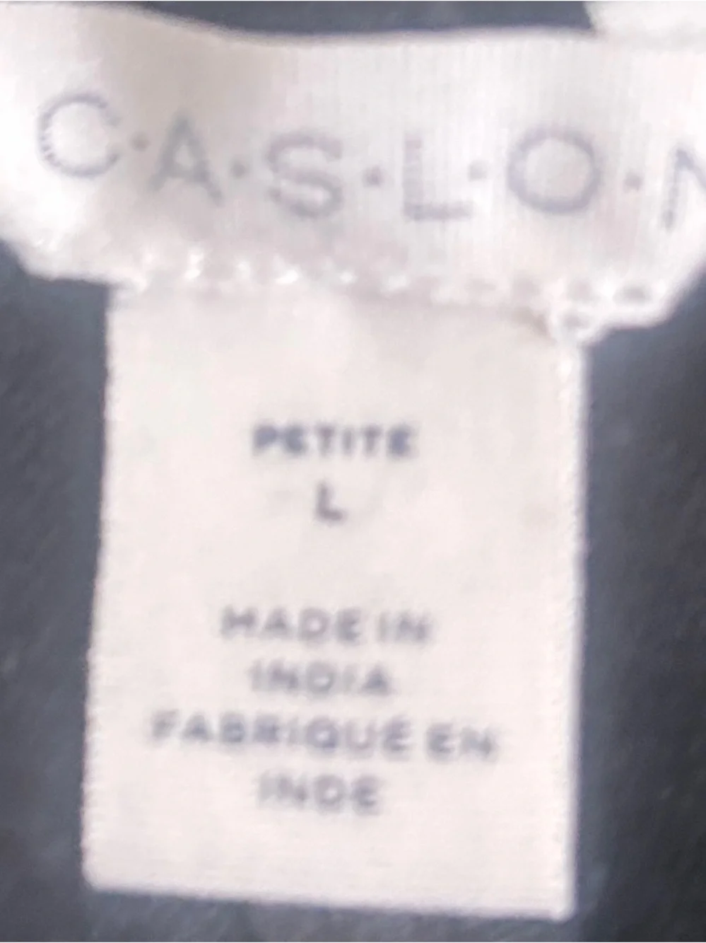 Caslon Black Wide-Leg linen blend pull on elastic waist pants comfy large petite
